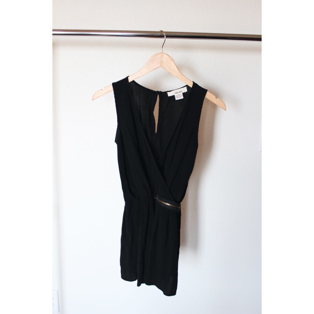 Sans Souci Black Shorts Romper